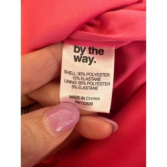 By the Way Pink Dress Strapless Womens XXS - Picture 7 of 7